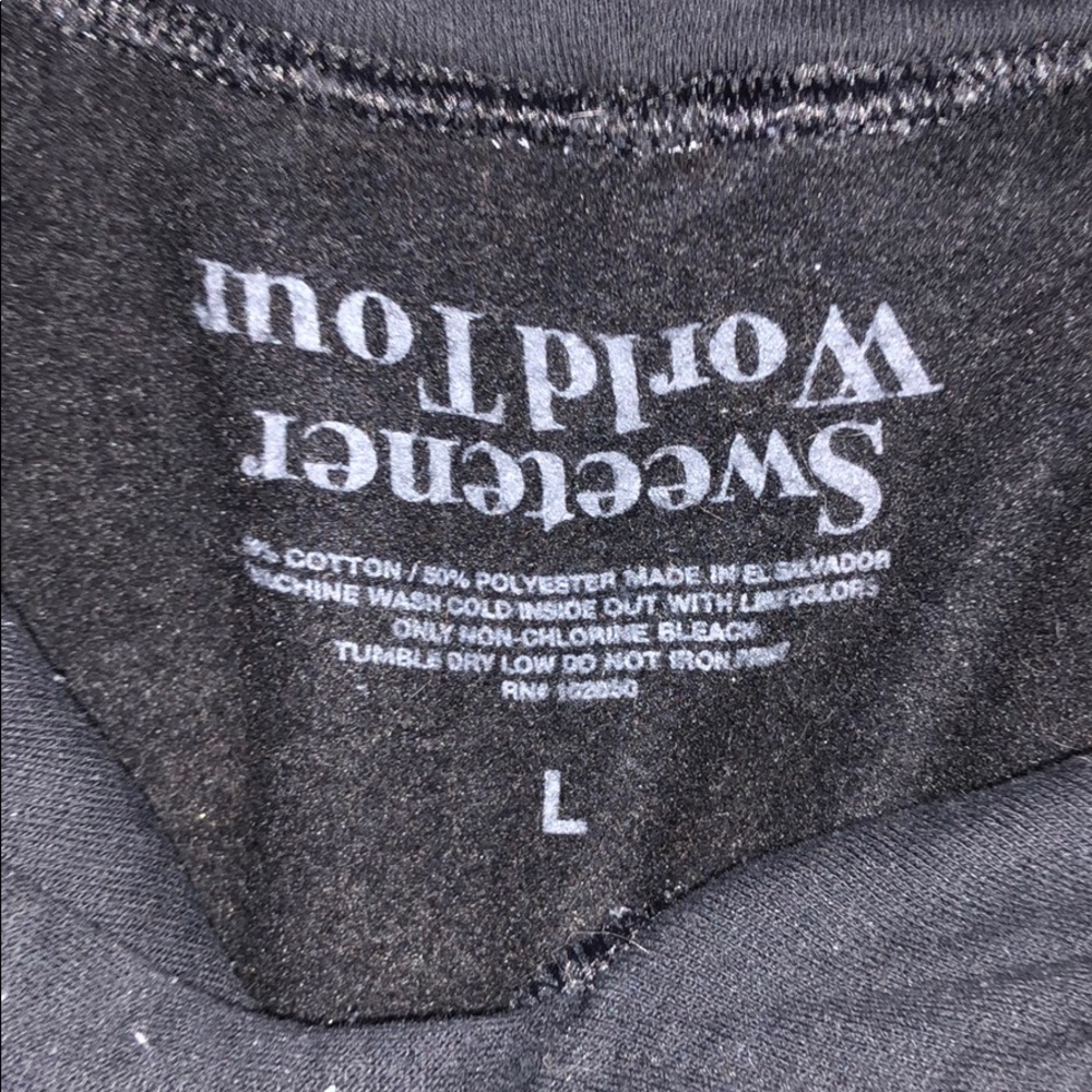 SOLD- Ariana Grande Sweetener World Tour Hoodie - Picture 2 of 3